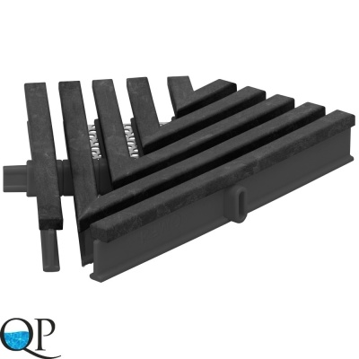 Шлиф. кам., угол 45 градусов, серый базальт