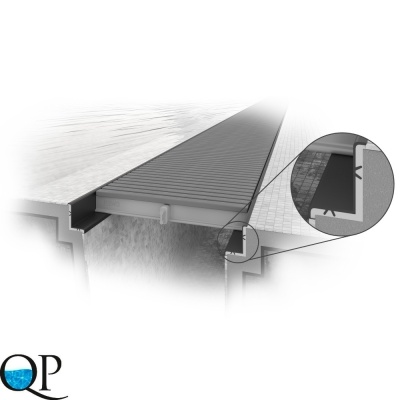 Укладочный профиль, темно-серый 2