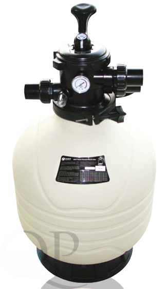 Бак фильтровальный Max MFV17 d - 425 мм., высота - 816 мм., производительность- 7,0 m3/h, S фильтрац. - 0,14 м2, загрузка песка -40 кг..