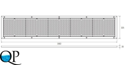 РЕШЕТКА ВОДОЗАБОРНАЯ 250 2