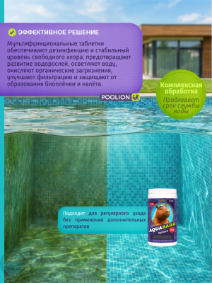 AQUABARA  Мульти 7в1 таб по 200 г банка 1 кг_2