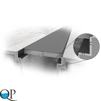 Укладочный профиль, темно-серый 2